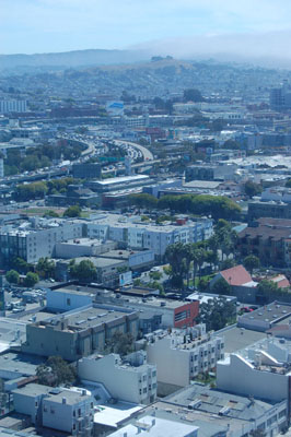 view from san francisco intercontinental