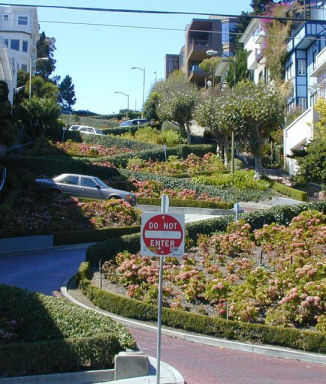 lombard crooked street