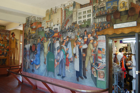 coit tower mural